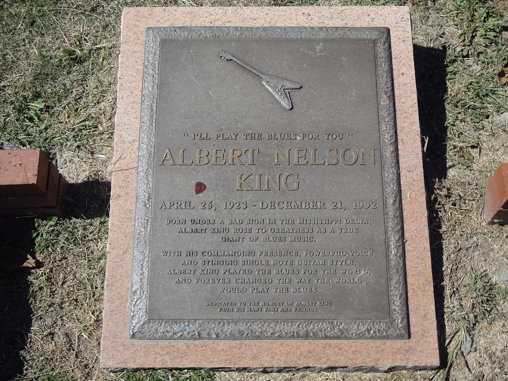 Albert King Headstone-bluesboybob