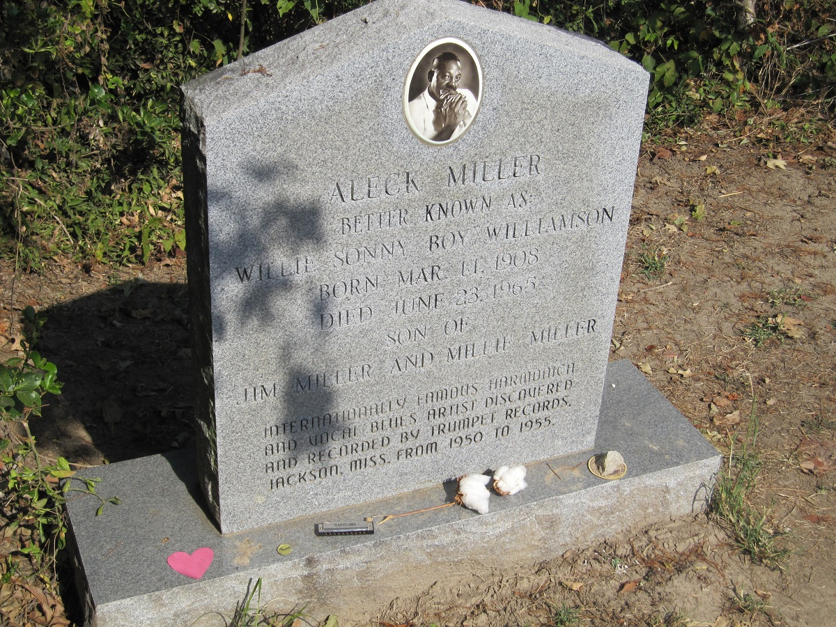 Sonny Boy Williamson II Grave-bluesboybob